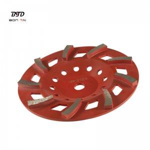 7″ 6 Segments TGP Diamond grinding wheel abrasive disc