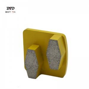 Redi-Lock two segments concrete floor diamond grinding shoes