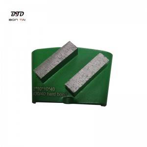 Double bar HTC diamond grinding plate