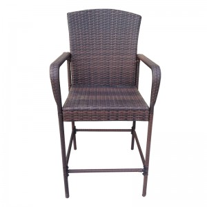 3Pc rattan furniture night club bar stool chair chair set