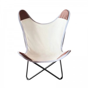 Steel Canvas Butterfly chair- Portable fold camping chair