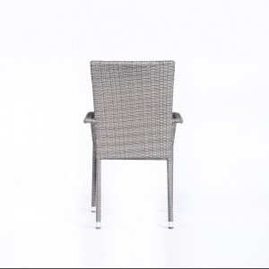 Столовое кресло для террасы Штабелируемые стулья из ротанга