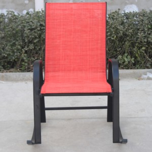 I-Outdoor Patio Mesh Rocking Sling Lawn Glider Chair
