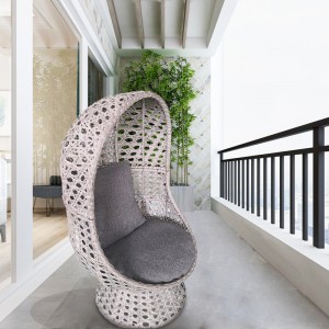 Swivel Cocoon Egg Chair-ເກົ້າອີ້ໄຂ່ຫວາຍຫມູນວຽນ