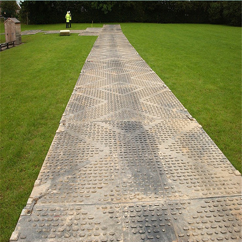 4x8ft/ 1m x 2m Light Duty Turf Grassland Protection Temporary Road Mats Featured Image