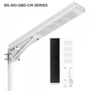 Запатэнтаваны ўбудаваны сонечны вулічны ліхтар Bosun серыі QBD-CW