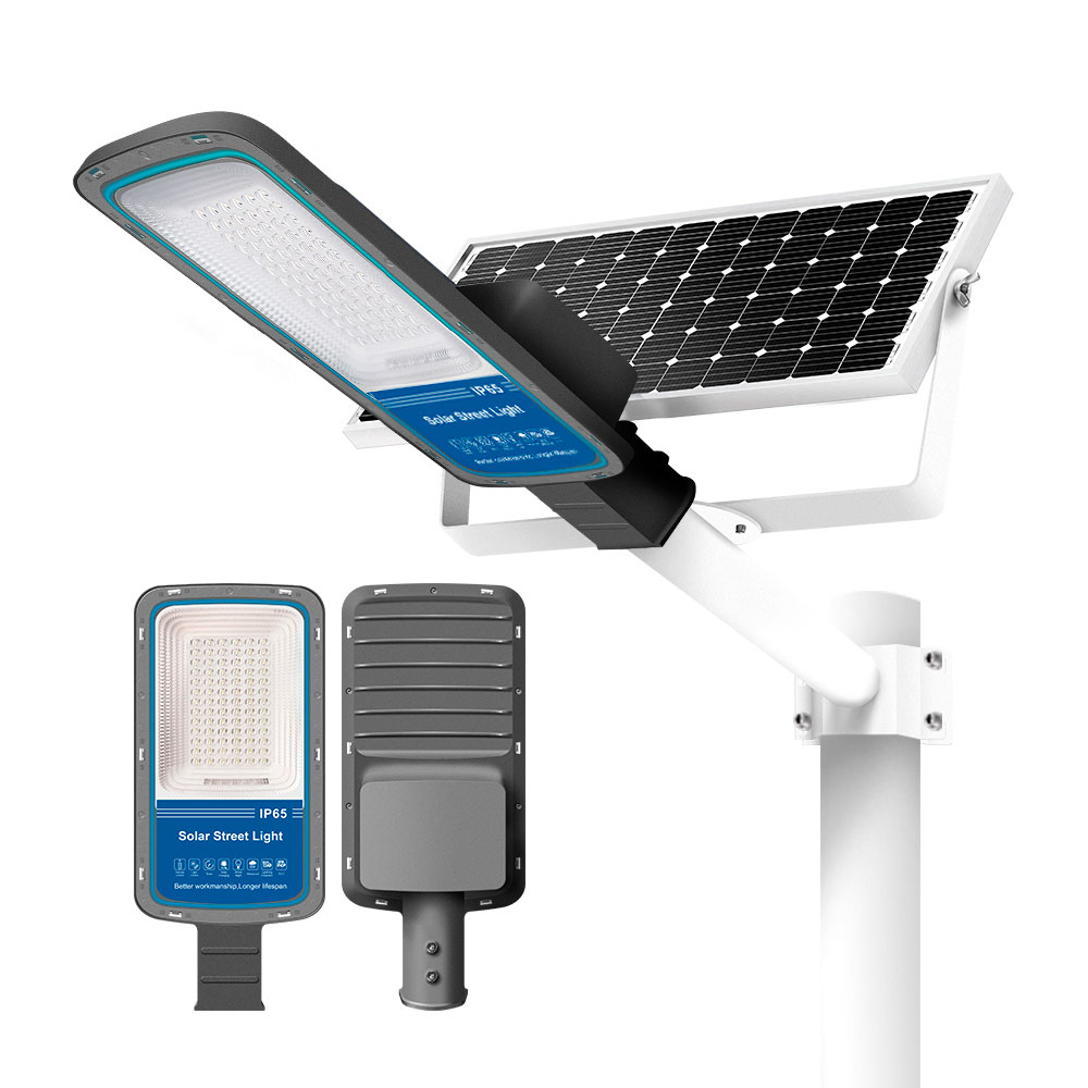 QMX всичко в две интегрирани соларни улични лампи