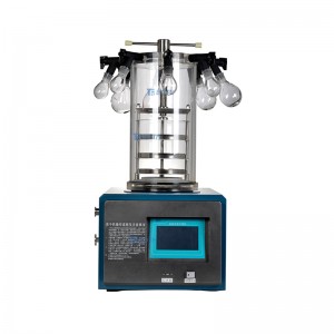 Laboratorijski majhen namizni liofilizator za vakuumsko zamrzovanje