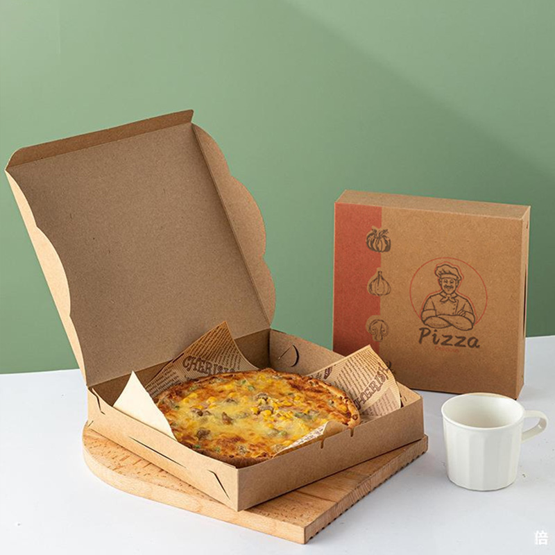 Tukkumyynti räätälöityjä logoja kannettavat uudelleenkäytettävät pizzalaatikot Kiinasta