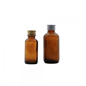 10 ml bernsteinfarbene Glasflasche mit ätherischen Ölen