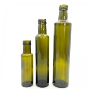 Okrągła butelka na oliwę z oliwek o pojemności 125 ml