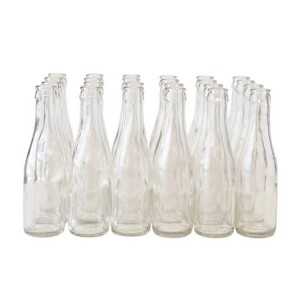 187ml Clear Crown Cap Champange Bottle