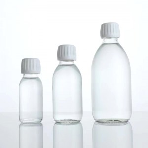 Ampolla de beguda transparent de 200 ml