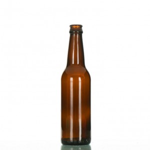 330ml Amber Beer Glass Botolo