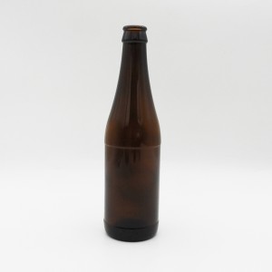 330 مل زجاجة بيرة كهرمان زجاجية