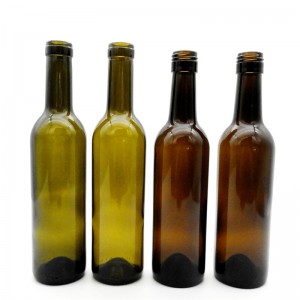 500 ml korgikaelaga Bordeaux klaaspudel