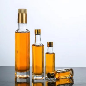 Διαφανές μπουκάλι ελαιόλαδου 500 ml