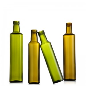 750 ml rund olivenoljeflaske