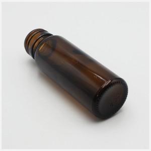 Amber Medicine Glass Bottle alang sa Energy Drink