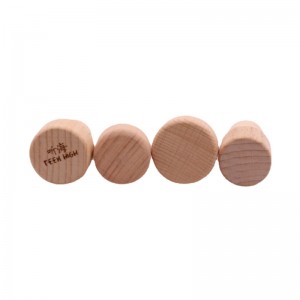 19mm Wooden Top T Cork Wine Stoppers