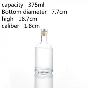 375 ml fľaša vodky