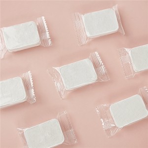 Kawe-kounga teitei absorbent disposable compressed Cotton face towel