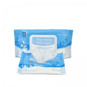 Baby skin care baby water low MOQ EDI Pure Water wipes