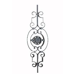 Factory Promotional Ornamental Wrought Iron Scrolls - Wrought Iron Artworks – Boya
