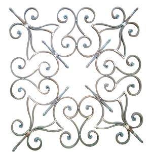 Ornamental Wrought Iron Panel