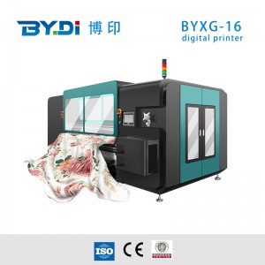 Digital print clothes machine with 16 pieces of Starfire 1024 Print head