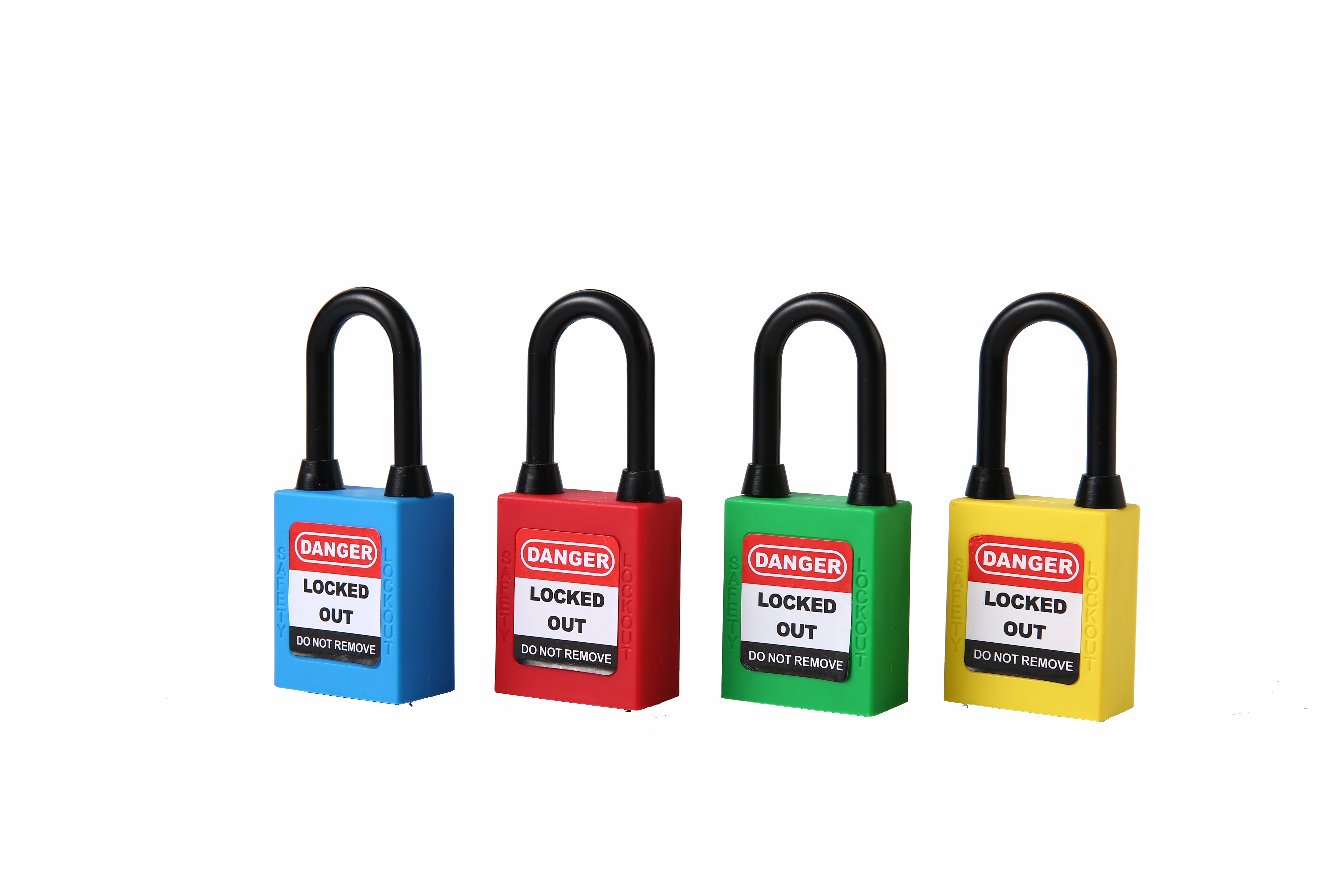 OEMODM 공급자 다채로운 ABS 나일론 절연 방진 및 방수 안전 Loto 자물쇠
