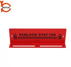 Industrial Safety Combination Padlock Lockout Station Board