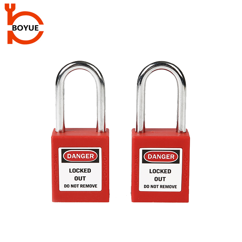 Industrial 38mm steel shackle safety padlock Featured Image