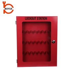 Boyue Industrial Red Steel Management Lockout Station Lockout Box GL-04