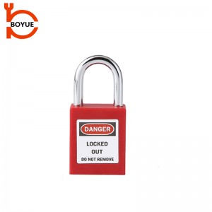 lock lock ຄວາມປອດໄພ shackle ເຫຼັກອຸດສາຫະກໍາ 25mm
