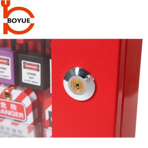 Boyue Industrial Red Steel Management Lockout Station Lockout Box GL-07