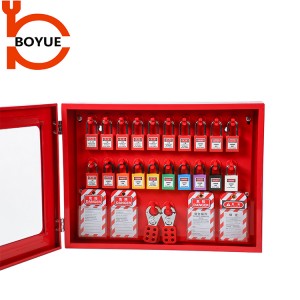 Boyue Industrial Red Steel Management Lockout Station GLout-07