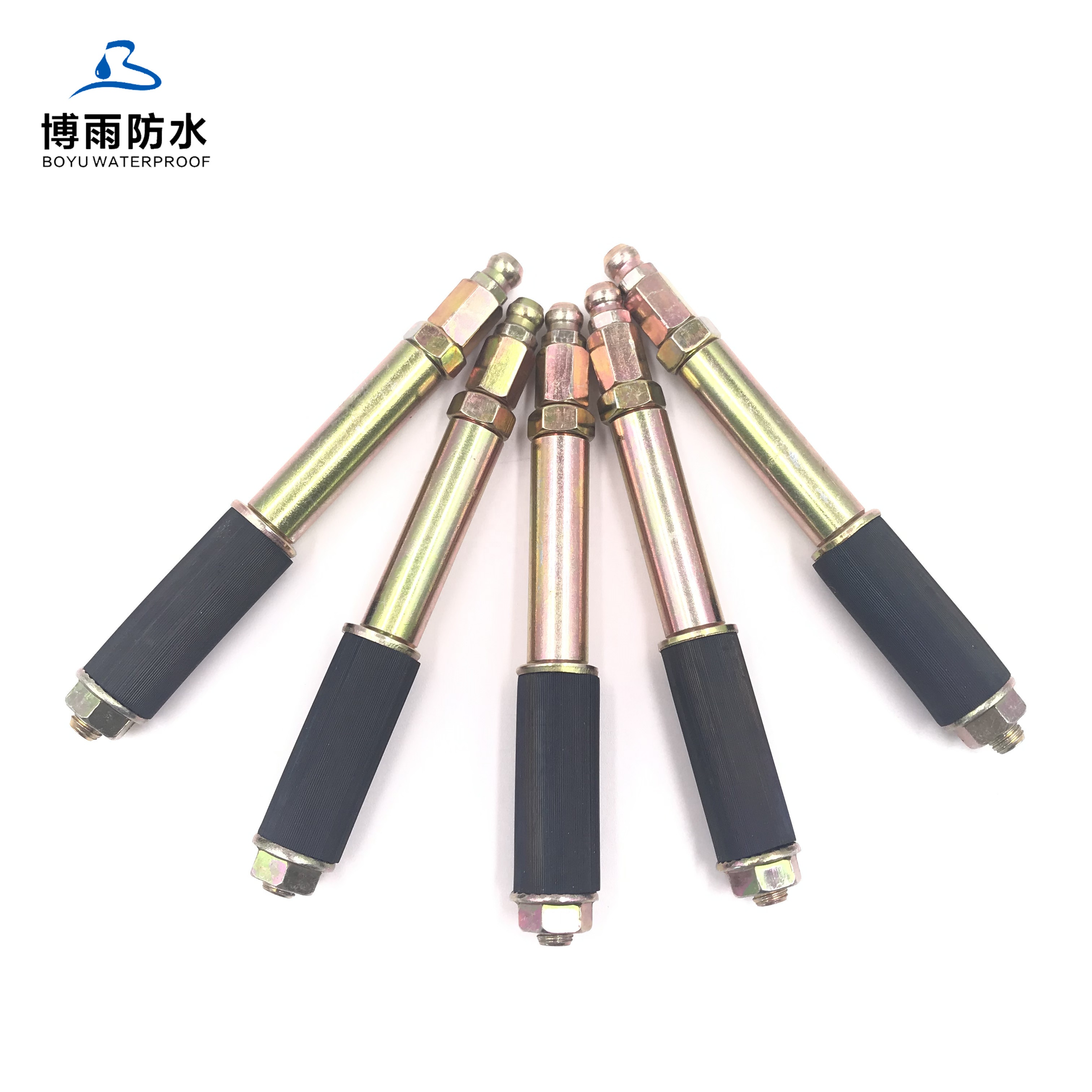 Brass color Injection Packers steel 13*100mm A10 grouting China factory