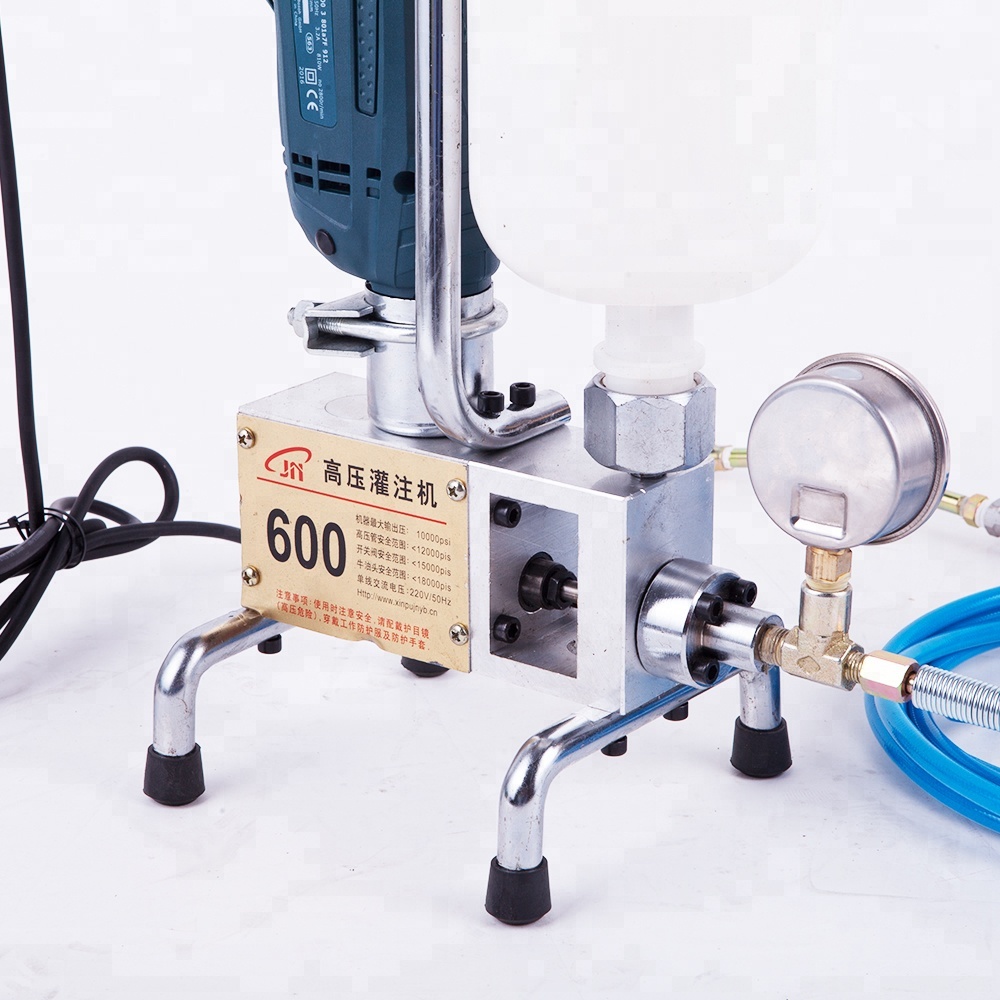 boyu waterproof high pressure pu grouting injection pump machine 600