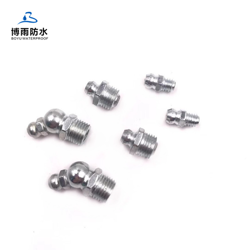 grouting injection packers Grease Nipples flat head M6 M8 Connecting