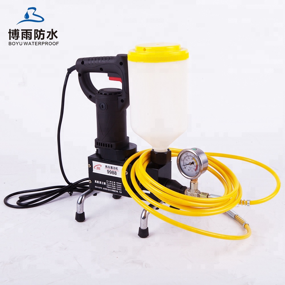 Hot Sale Operated High Pressure Waterproofing Pu Injection Grouting Machine