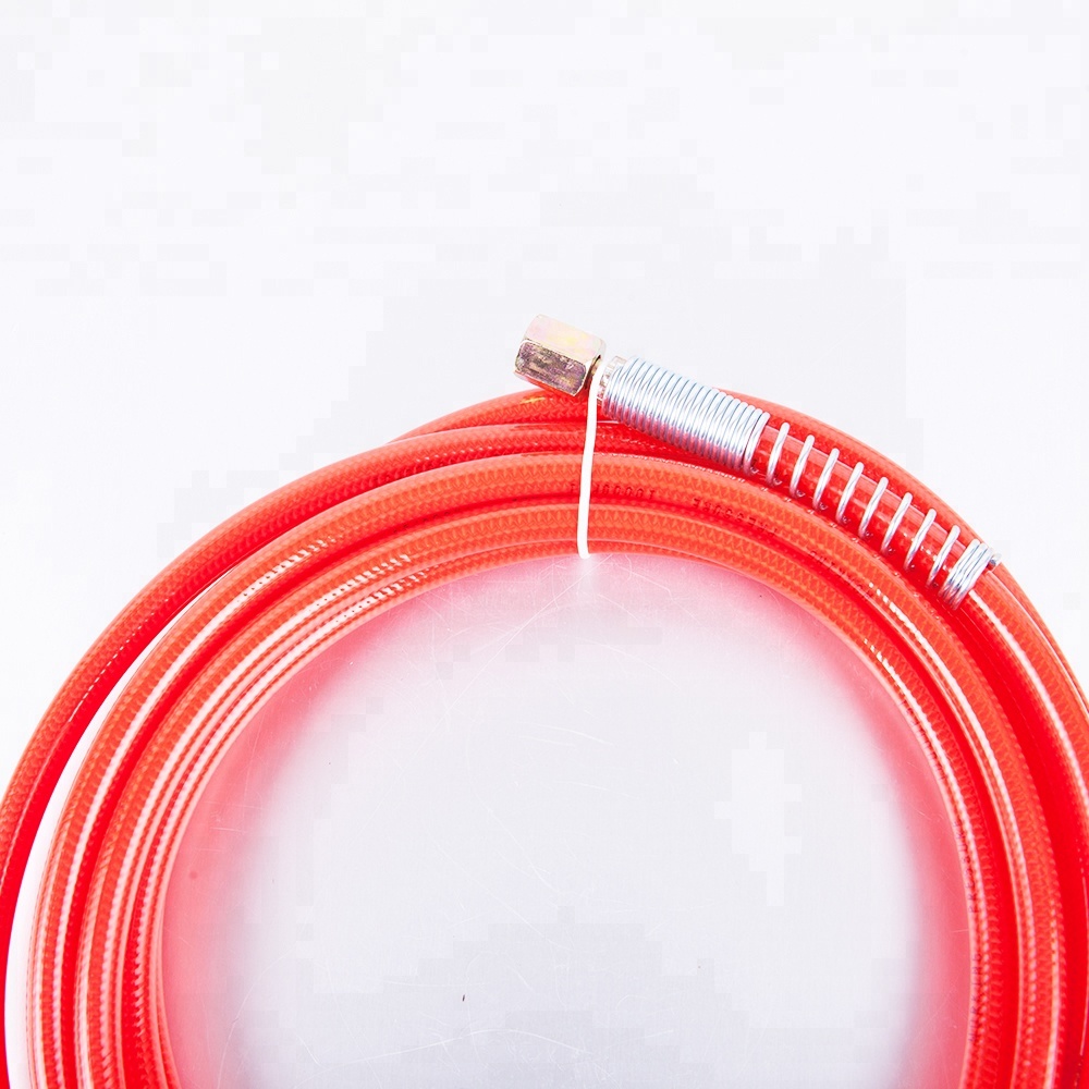 Red High Pressure Pvc Hose Pipe for Injection Machine