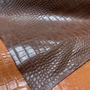 Faux Leather Professional Manufacturer ea letlalo la PVC le hanyetsanang le mollo bakeng sa mekotla ea matsoho
