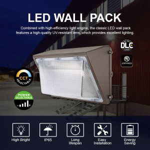 Paquete de iluminación LED de parede Dusk to Dawn