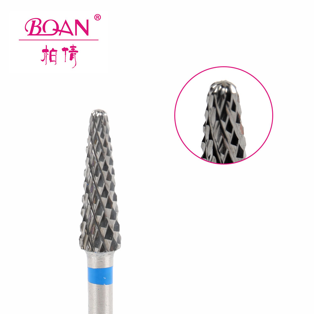 BQAN 2021 Sàbhailteachd Carbide Nail Drill Bits Manicure Nail Drill Bits