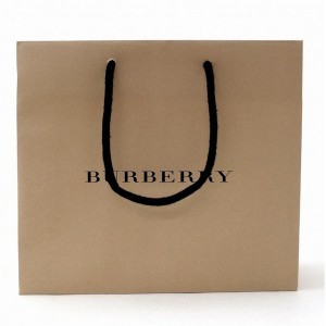 BURBERRY 48x38x18cm กระเป๋าใส่กระดาษสำหรับช็อปปิ้ง ของขวัญวันวาเลนไทน์ Burberry
