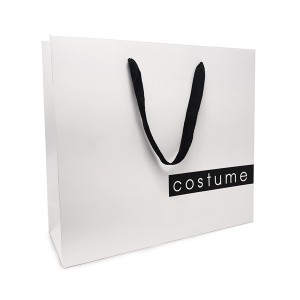 Luksuzne kozmetičke papirne vrećice za kupovinu sa bijelim...