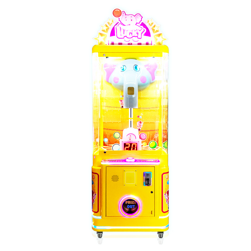 행운의 코끼리 캡슐 기술 자판기 게임기