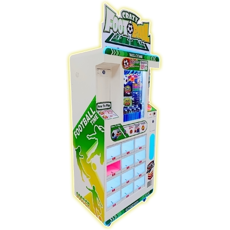クレイジーフットボールプライズ自動販売機