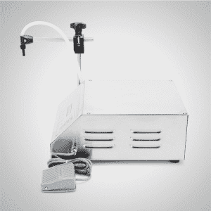 Dijital Kontrollü Yarı Otomatik Sıvı Dolum Makinesi